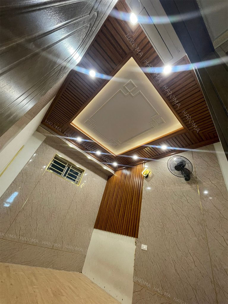 Tấm nhựa ốp tường trần - Vật liệu trang trí nội thất xu hướng được nhiều người yêu thích