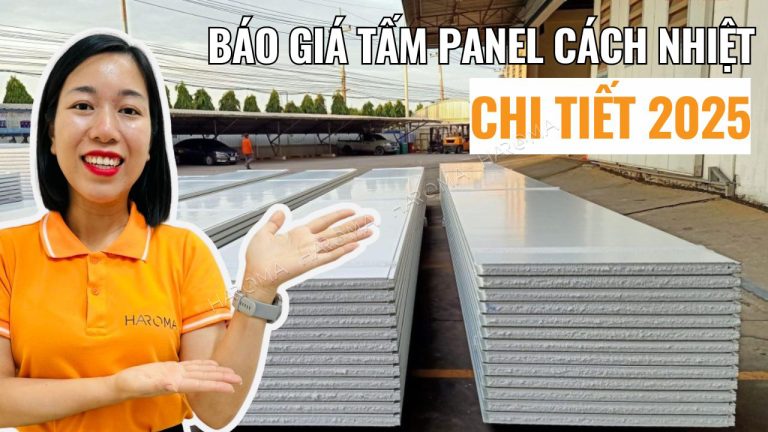 Báo giá tấm Panel cách nhiệt chi tiết GIÁ RẺ nhất 2025