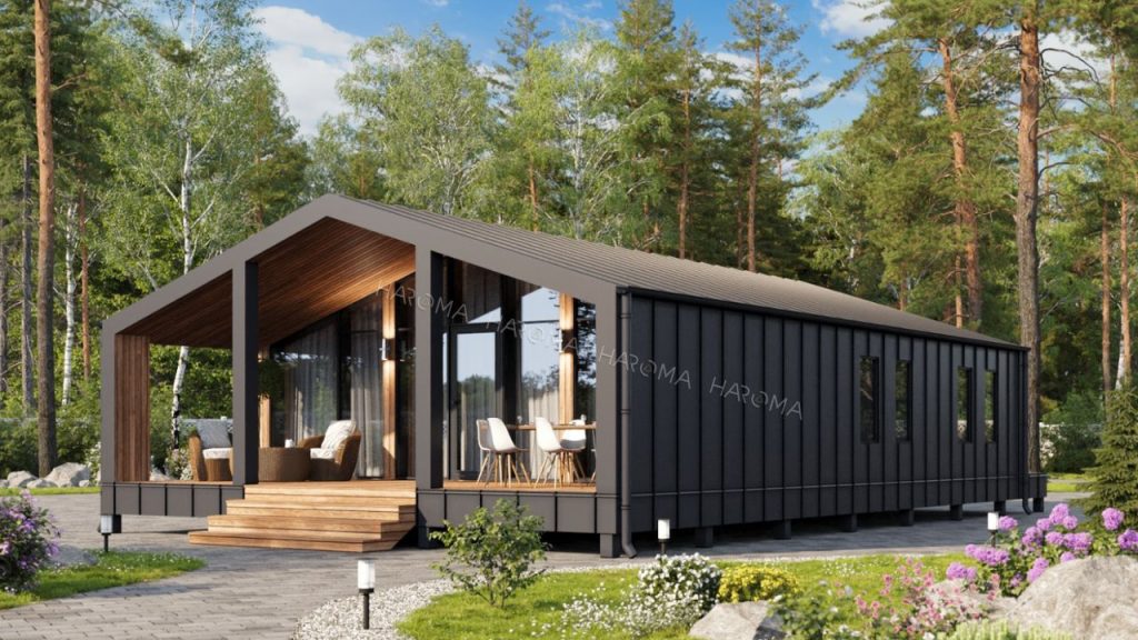 Mãu nhà lắp ghép với diện tích 40 đến 50m2