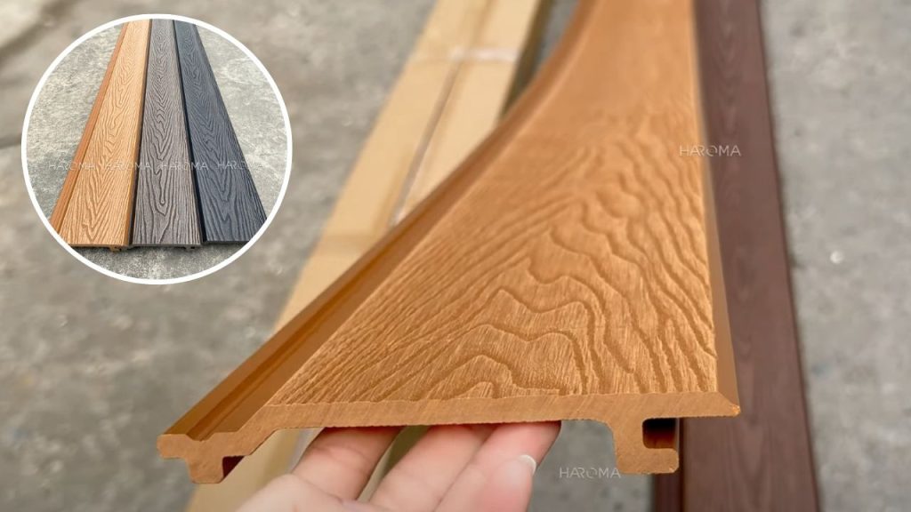 Tấm ốp gỗ nhựa ngoài trời - Vật liệu ốp tường xu hướng hiện nay