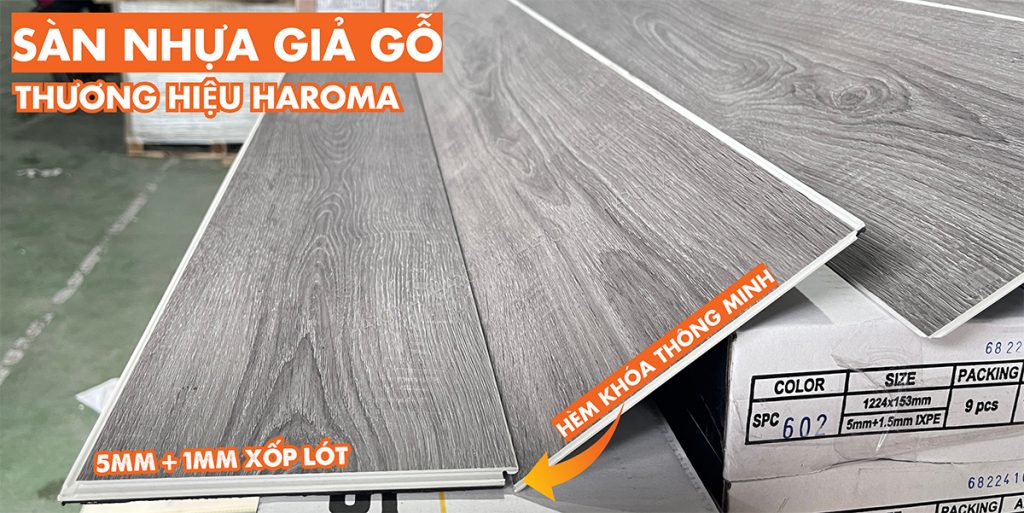 Sàn nhựa giả gỗ - vật liệu lát sàn xu hướng sở hữu thẩm mỹ và độ bền cao