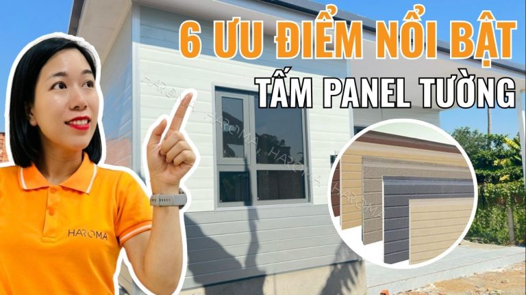 Tấm Panel tường là gì? Giải pháp xây dựng hiện đại với 6 ưu điểm nổi bật