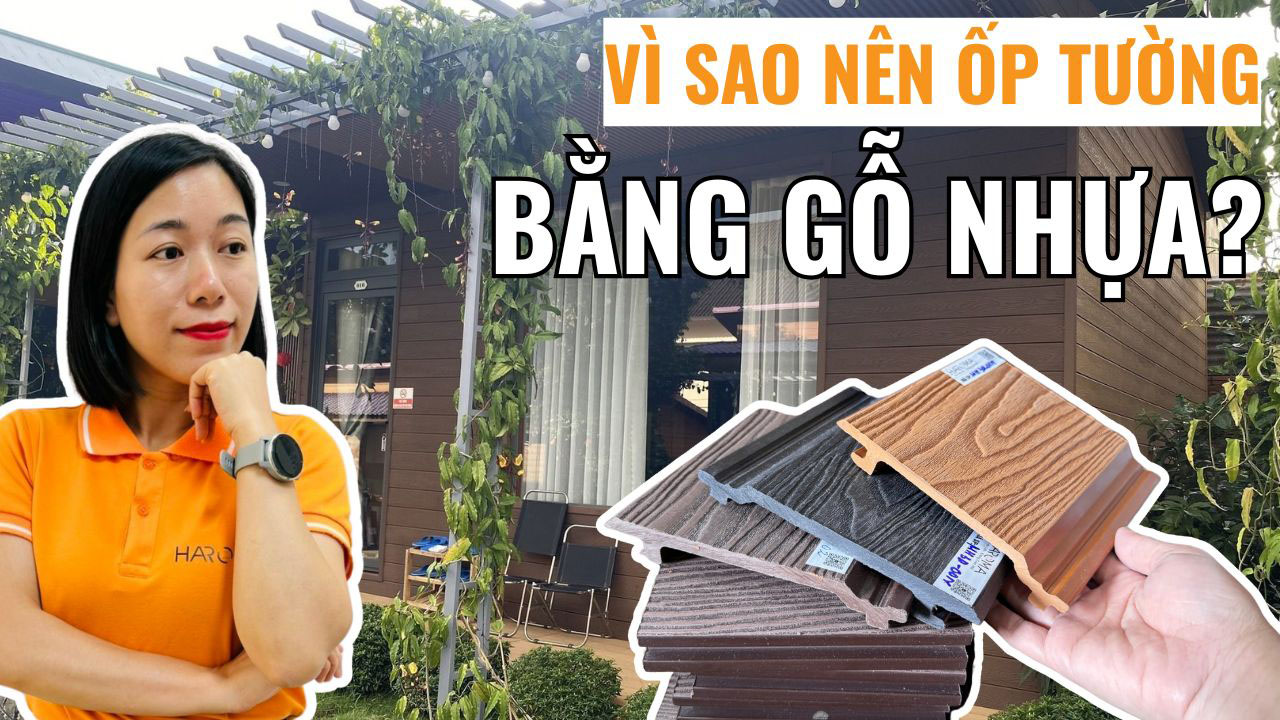 Vì sao nên ốp tường nhà bằng gỗ nhựa?