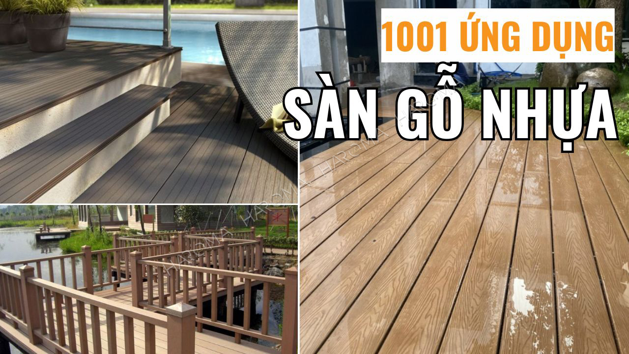 1001 ứng dụng đa dạng của sàn gỗ nhựa mà bạn có thể chưa biết