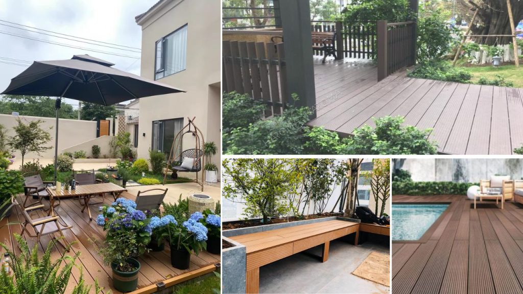 Lưu ý khi lựa chọn gỗ nhựa trang trí ngoại thất