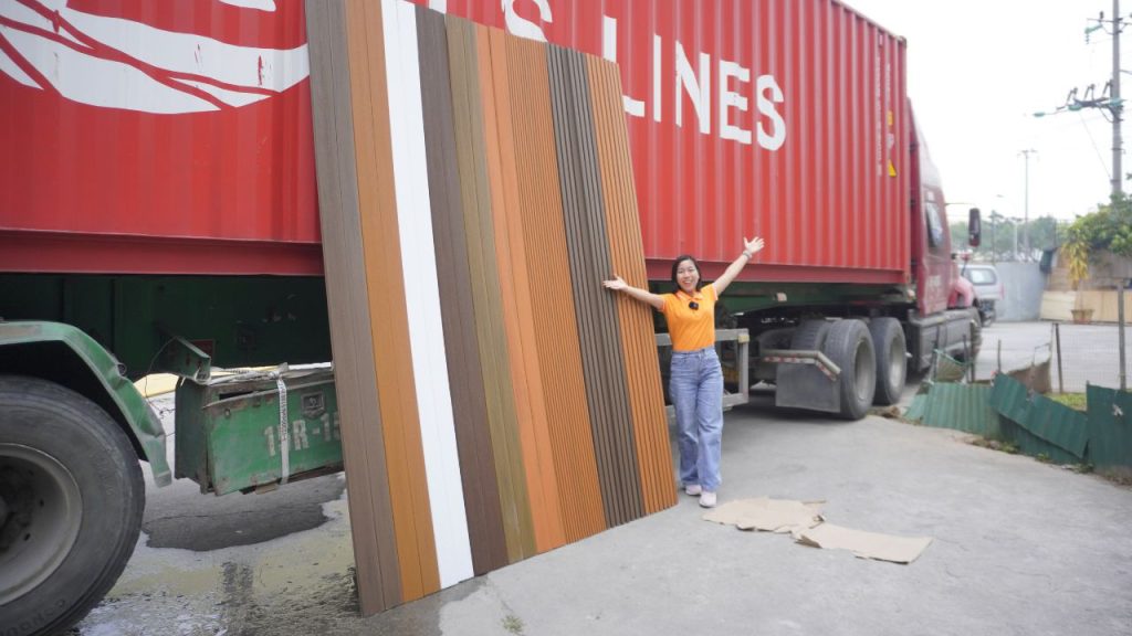 Lam sóng gỗ nhựa ASA - xu hướng vật liệu ốp tường xu hướng hiện nay