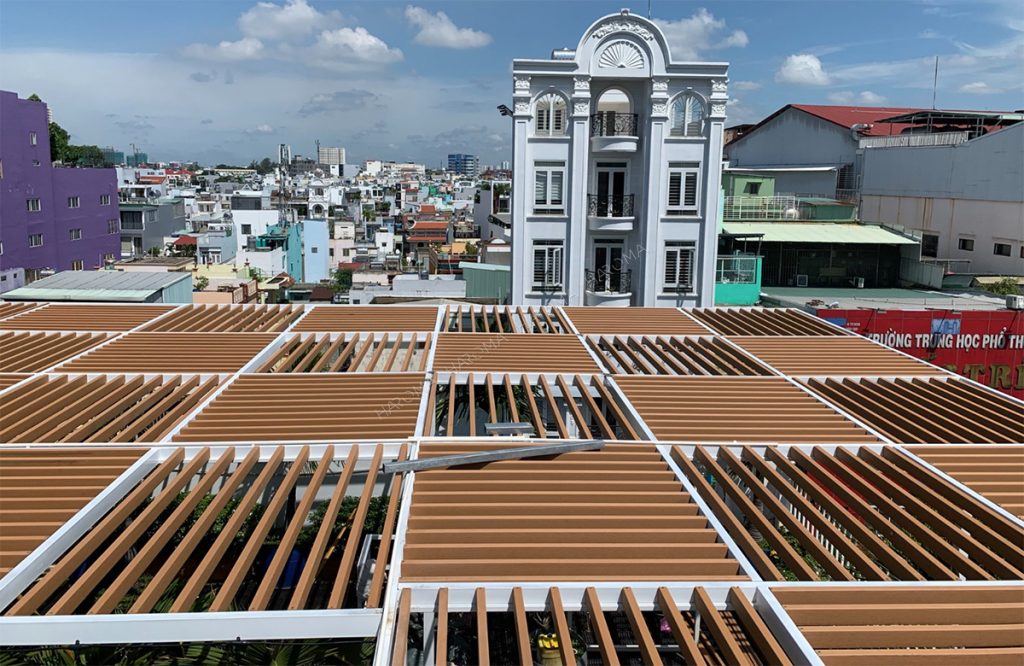 Lam chắn nắng giúp chắn nắng bảo vệ không gian nhà