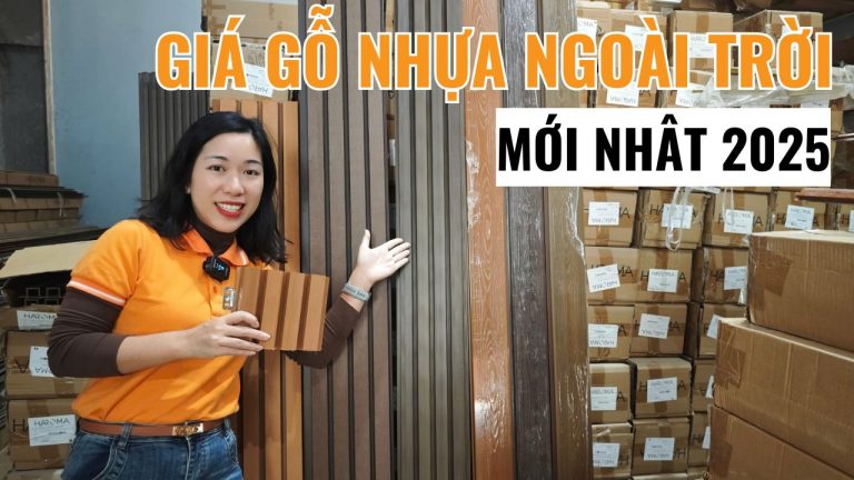 Bảng giá gỗ nhựa ngoài trời tốt, mới nhất 2025