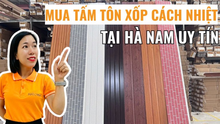 Địa chỉ uy tín mua tấm tôn xốp cách nhiệt tại Hà Nam