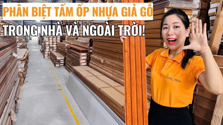 Phân biệt tấm ốp nhựa giả gỗ trong nhà và ngoài trời chi tiết từ A–Z