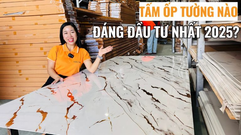 Tấm ốp tường nào đáng đầu tư nhất 2025? Than tre hay PVC vân đá