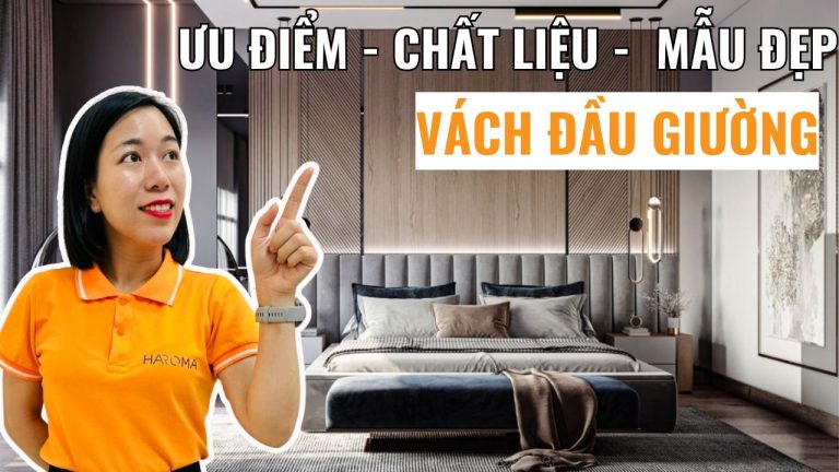 Vách đầu giường: Ưu điểm, chất liệu, mẫu trang trí đẹp 2025