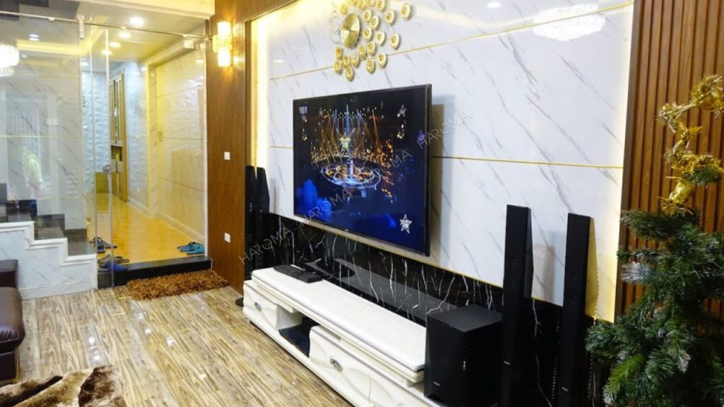 Tấm PVC vân đá - Vật liệu giả đá sang trọng sở hữu thiết kế giả đá như thật được sử dụng nhiều trong trang trí nội thất