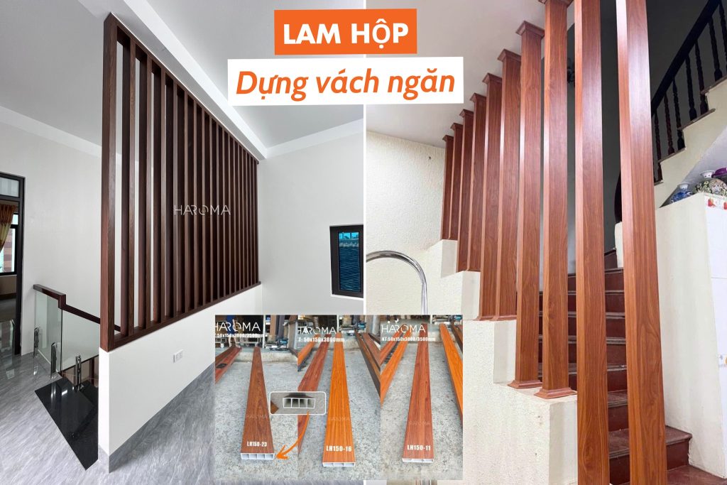 Mẫu thanh lam hộp trang trí nội thất