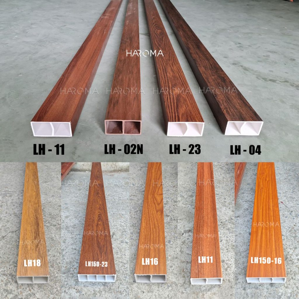 Các mẫu lam hộp nhựa giả gỗ xu hướng