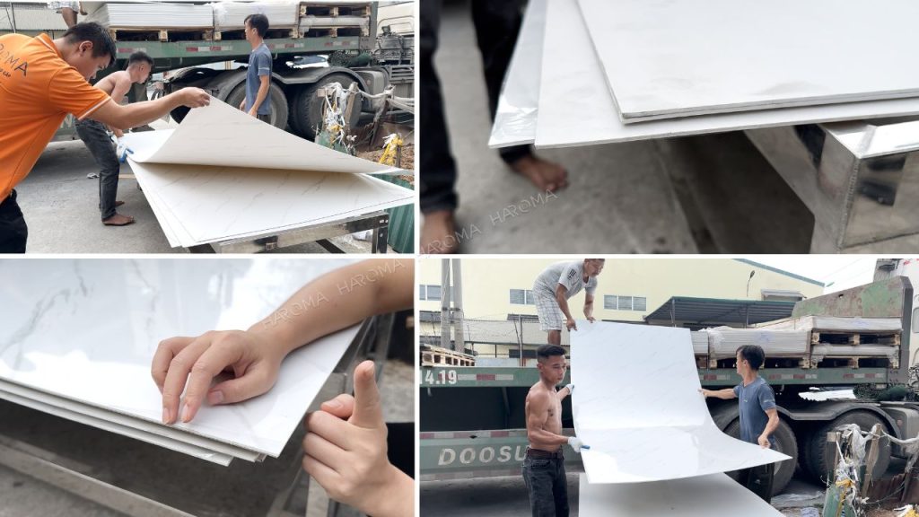Cách nhận biết chất lượng tấm PVC vân đá