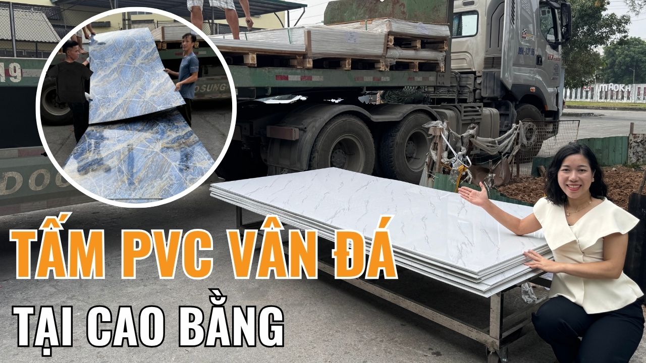 Địa điểm đáng tin cậy bán tấm PVC vân đá tại Cao Bằng