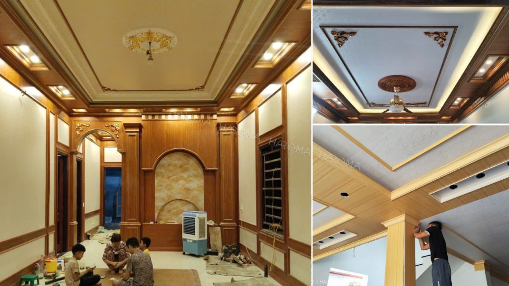 Tấm nhựa ốp tường nano giúp bảo vệ tường trần