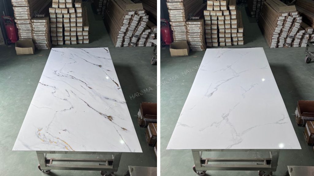 Tấm PVC vân đá sở hữu thiết kế giả đá như thật nhưng giá rẻ hơn gấp nhiều lần