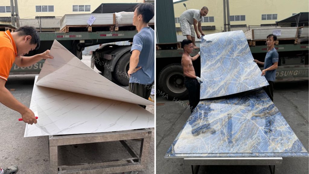 Haroma - Địa chỉ cung cấp tấm PVC vân đá uy tín