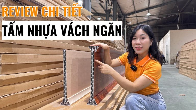 Review tấm nhựa vách ngăn 2 mặt từ A – Z