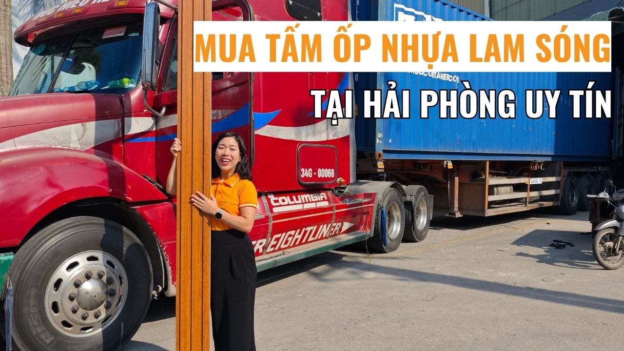 Tìm mua tấm ốp nhựa lam sóng ở Hải Phòng - Địa chỉ uy tín, giá hợp lý