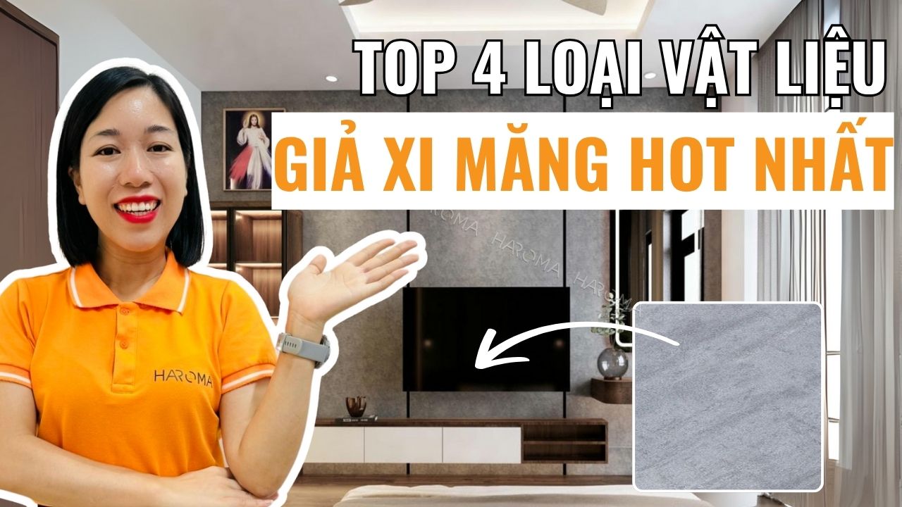 Top 4 loại vật liệu giả xi măng, bê tông, bền đẹp, nhẹ, giá tốt