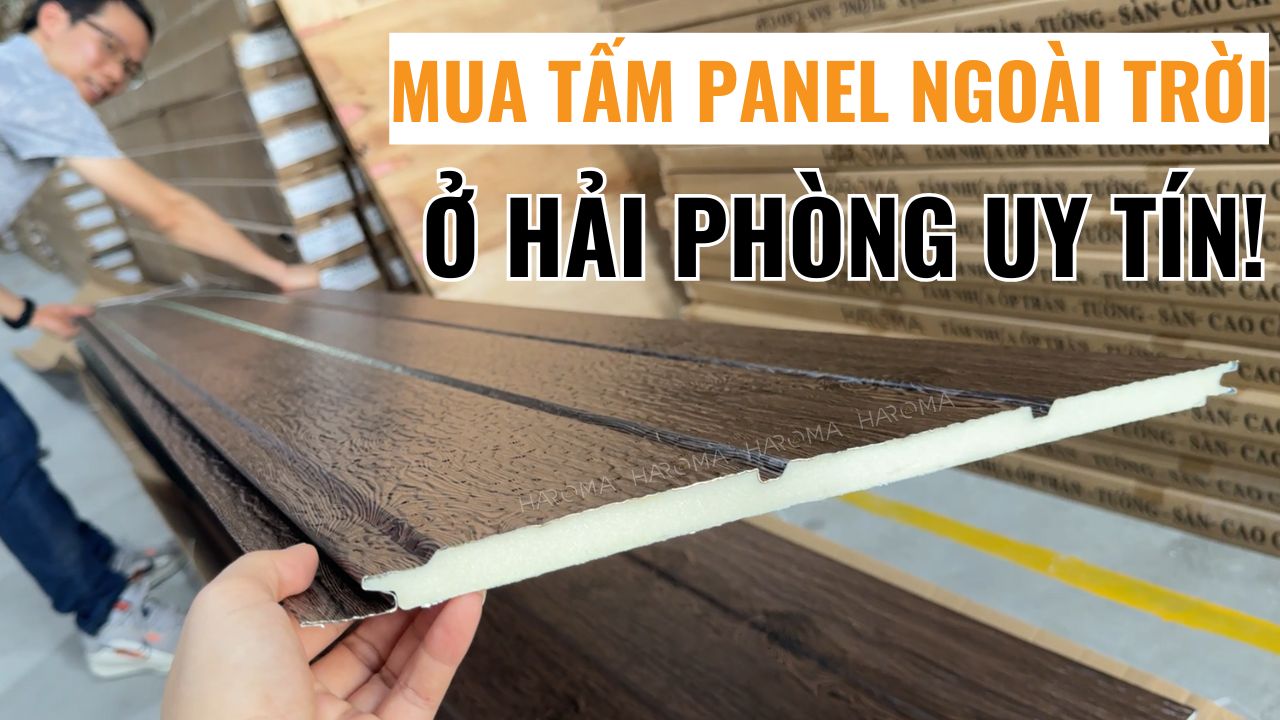 Địa chỉ mua tấm panel ngoài trời ở Hải Phòng