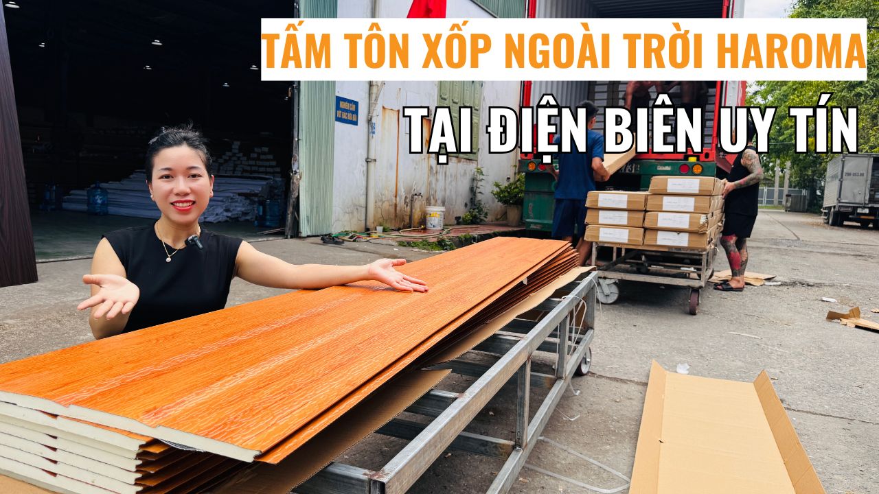 Địa chỉ tấm tôn xốp ngoài trời Haroma tại Điện Biên uy tín
