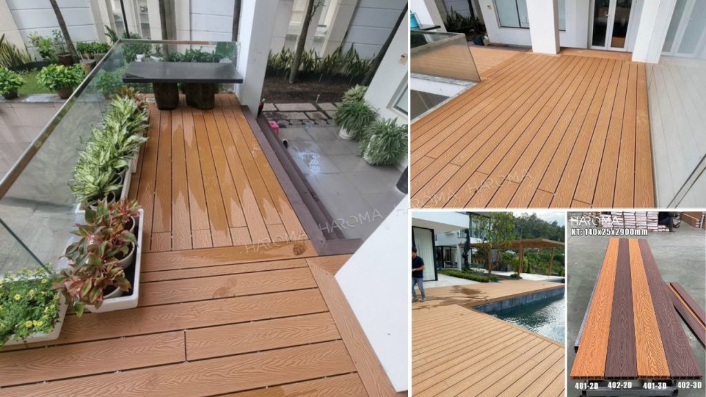 Gỗ nhựa ngoài trời - Vật liệu có độ bền cao lên đến trên 15 năm