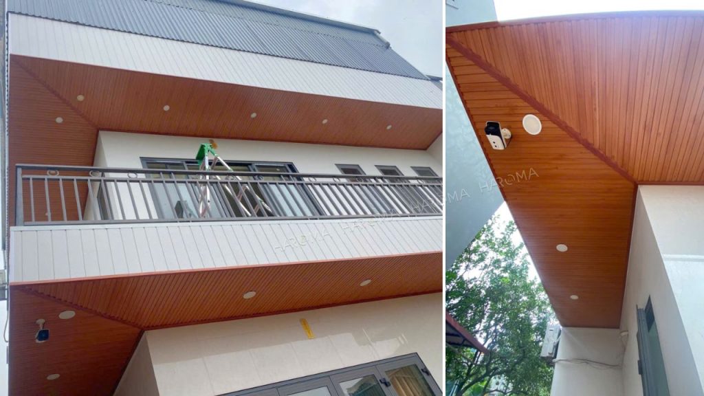 Ứng dụng tấm panel ốp tường ngoài trời trong trang trí ngoại thất