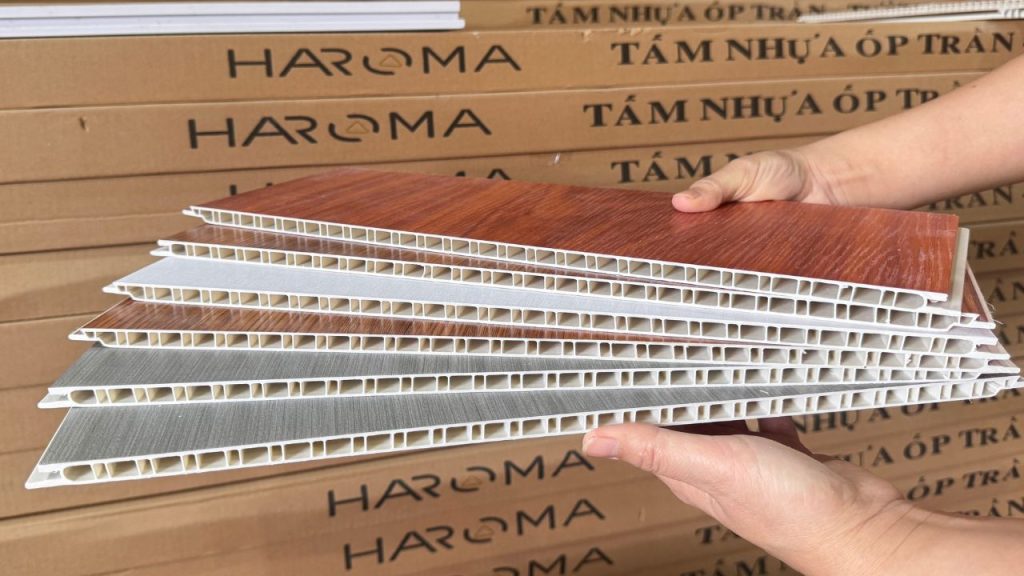 Tấm nhựa ốp tường nano sở hữu thiết kế mẫu mã đa dạng