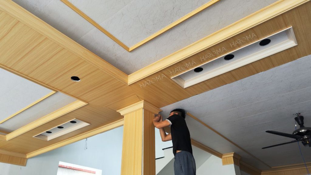 Ứng dụng phào chỉ nhựa trong trang trí nội thất
