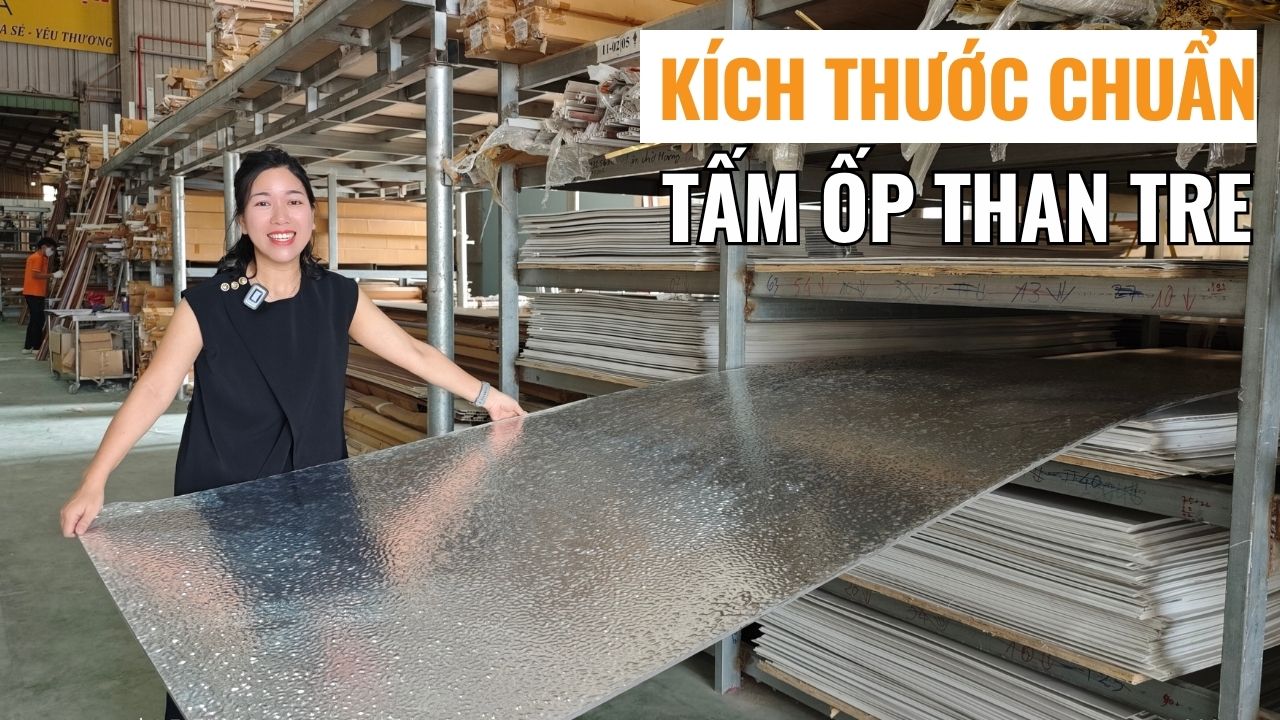 Cách chọn kích thước chuẩn của tấm ốp than tre để không gian hoàn hảo hơn