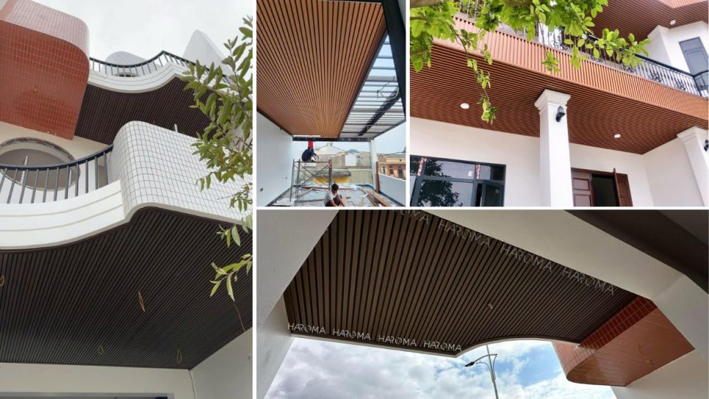 Ứng dụng lam sóng ngoại thất