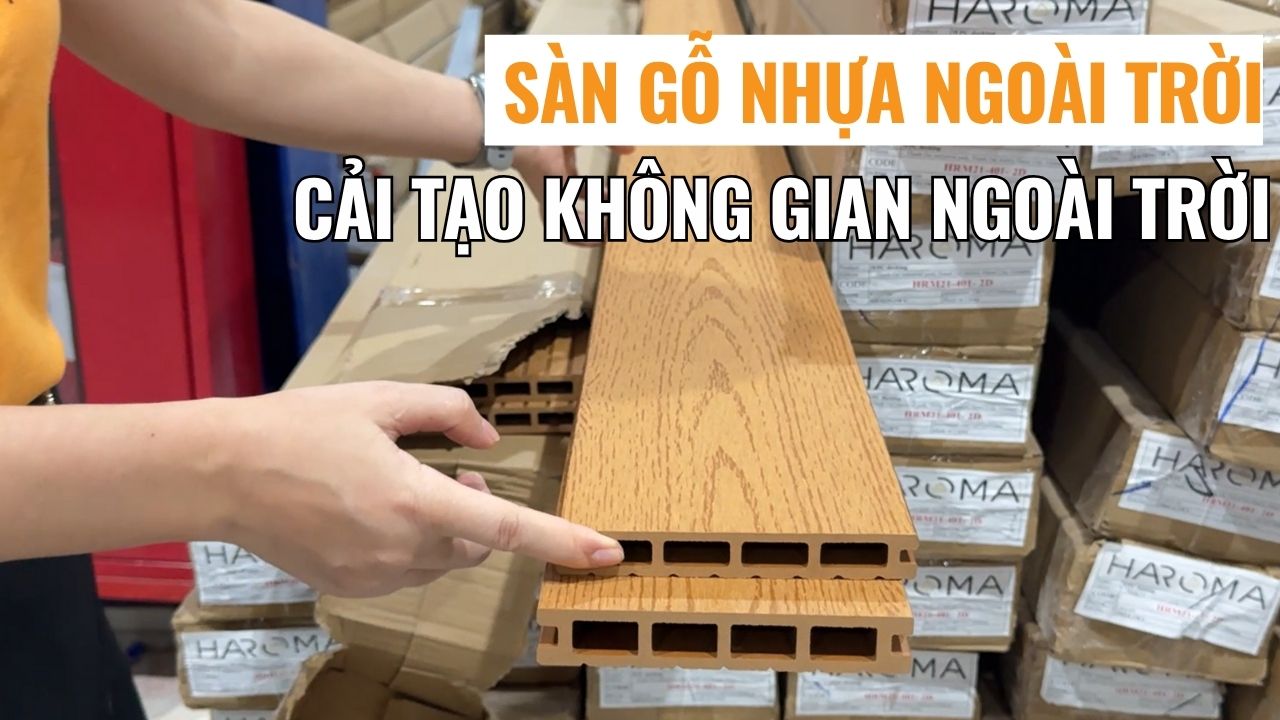 Tăng gấp đôi không gian sống chỉ trong 1 ngày với sàn gỗ nhựa ngoài trời