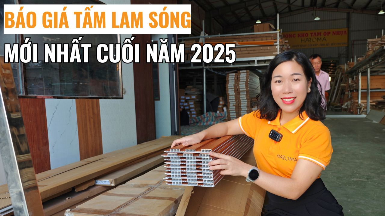 Báo giá lam sóng ốp tường cập nhật mới nhất cuối năm 2025