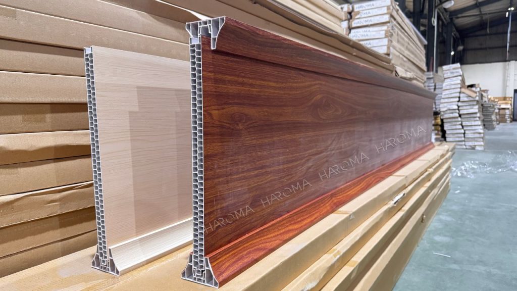 Tấm nhựa vách ngăn phòng 2 mặt sở hữu thiết kế 2 mặt sang trọng