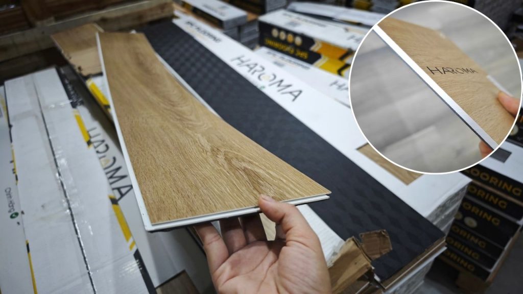 Sàn nhựa hèm khóa có độ bền cao