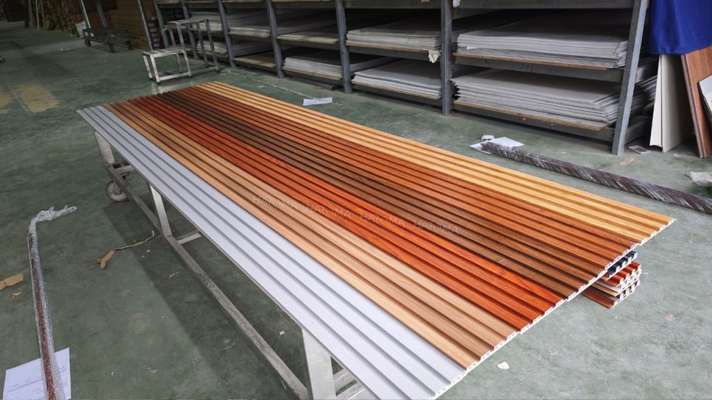 Lam sóng Haroma - Vật liệu có cấu tạo từ hạt nhựa kết hợp bột đá