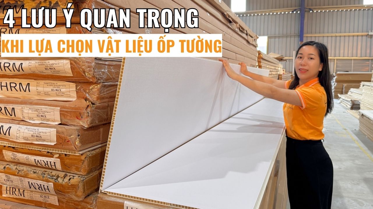 4 lưu ý quan trọng phải biết khi lựa chọn vật liệu ốp tường cho không gian sống