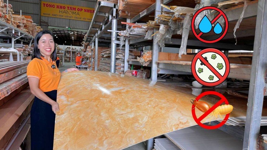 Lựa chọn vật liệu ốp tường với khả năng chống ẩm chống mối