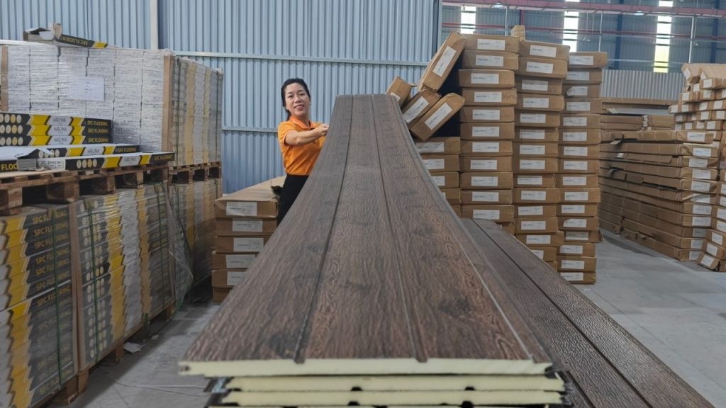 Tấm panel ốp tường có cấu tạo chắc chắn, độ bền cao