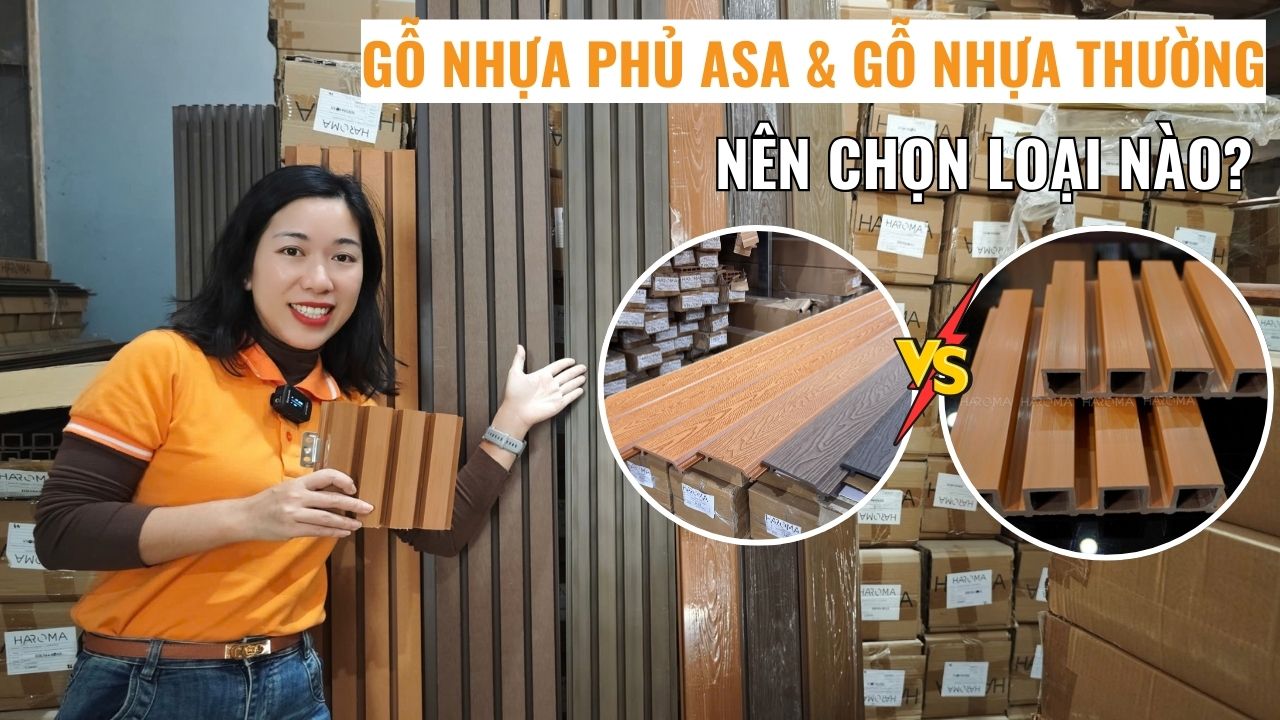 Gỗ nhựa phủ ASA và gỗ nhựa thông thường có gì khác nhau? Nên chọn loại nào?