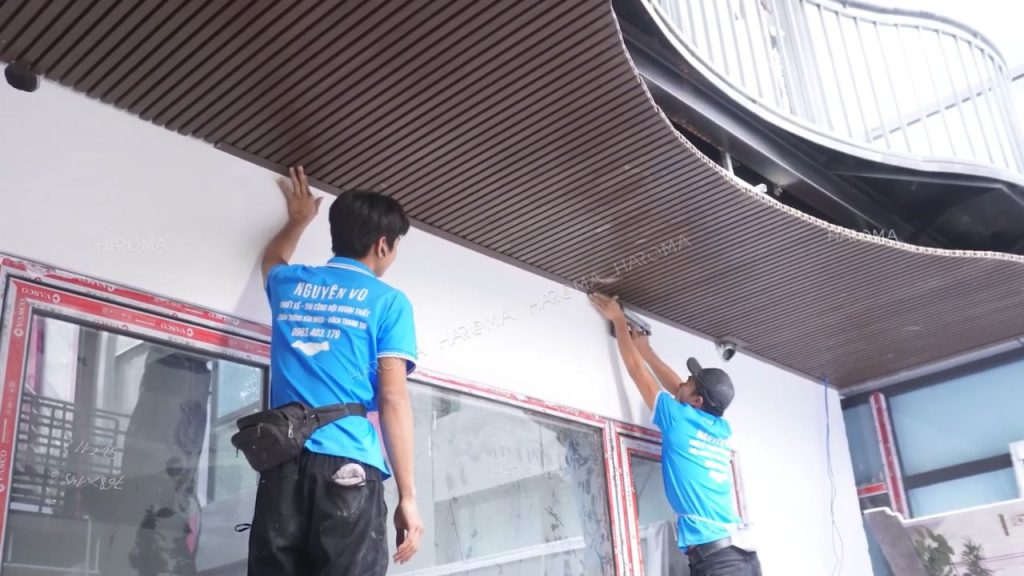 Lam sóng gỗ nhựa ASA có độ bền cao