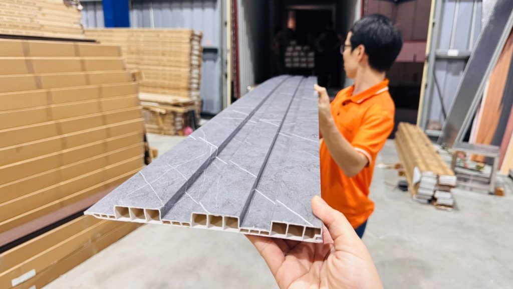 Lam sóng nhựa ốp tường dựng vách ngăn