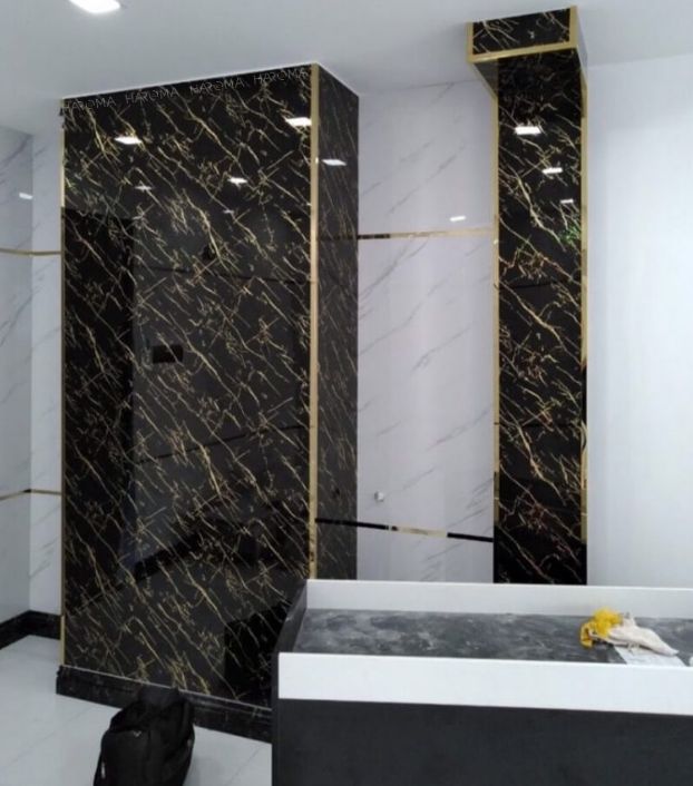 Ứng dụng tấm PVC vân đá trong trang trí nội thất