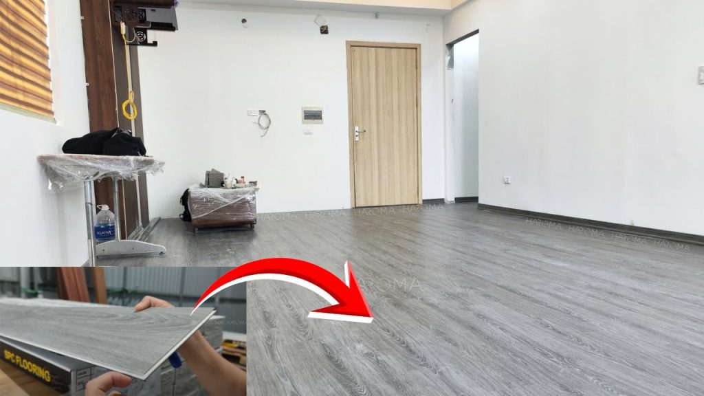Sàn nhựa giúp không gian nhà mát mẻ hơn vào mùa hè, chống lạnh mùa đông
