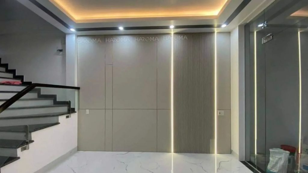 Tấm ốp than tre được ứng dụng linh hoạt cho không gian