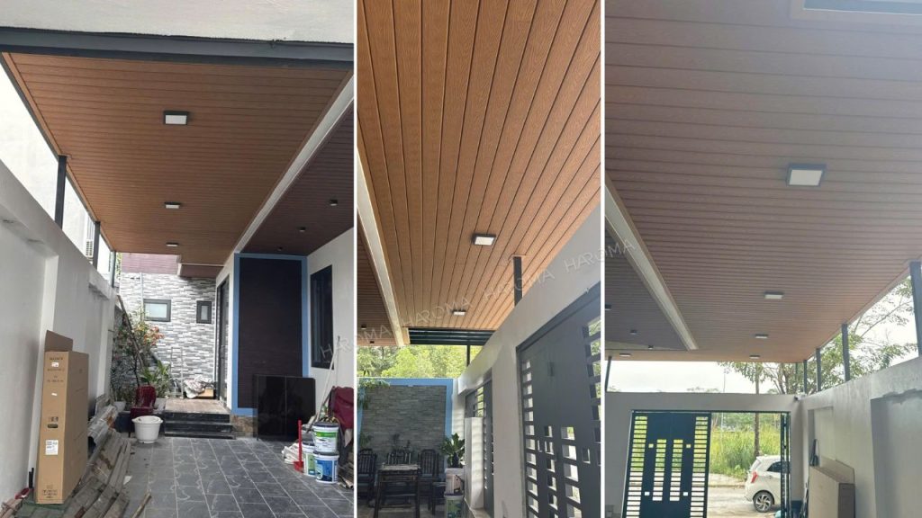 Tấm ốp vân gỗ 2D trong trang trí nhà đẹp